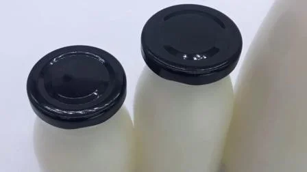 Bottiglia di vetro da 100 ml 250 ml 300 ml 350 ml 500 ml 1000 cc per bevande a base di latte e succhi